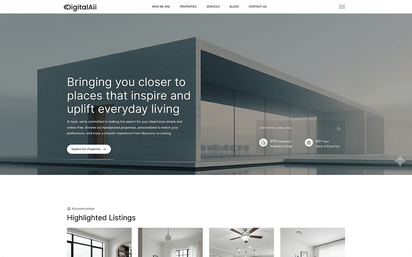 Custom website design project - Modern B2C eCommerce platform
