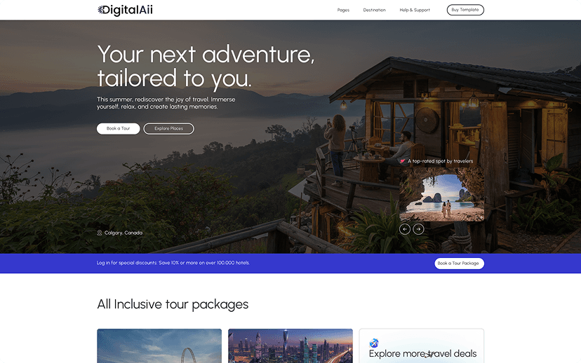 Creative web design project - E-commerce store with custom UI